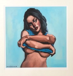 Undressing, giclee print, edition 150, unframed 92 x 87cm, £250 or framed 94 x 93cm, £425 Undressing, giclee print, edition 150, unframed 92 x 87cm, £250 or framed 94 x 93cm, £425
